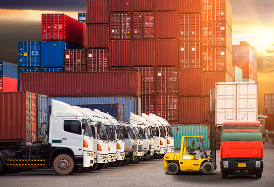 Road transportation and trucking services in India